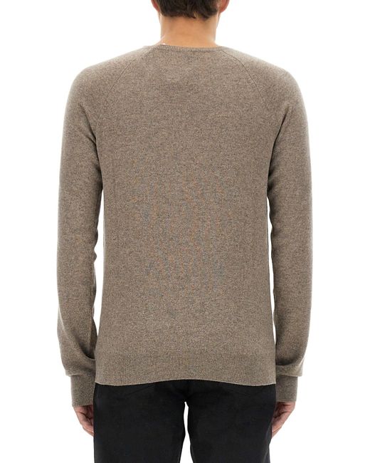 Pullover "Cassandre" di Saint Laurent in Gray da Uomo