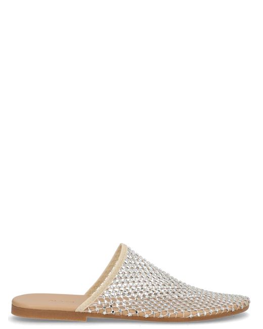 Alysi Multicolor Mule Shoe With Rhinestones