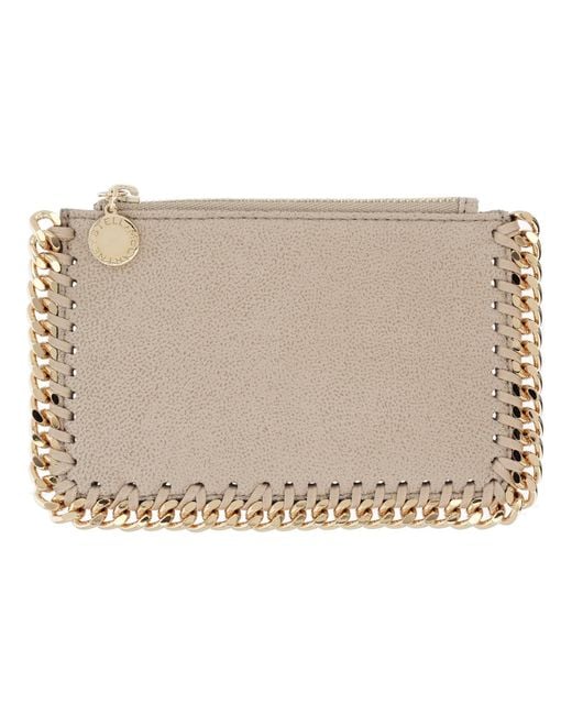Stella McCartney Natural Portacarte "Falabella"