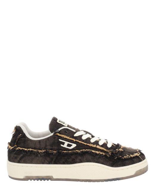 DIESEL Black "S-Tracker-D Low" Sneaker for men