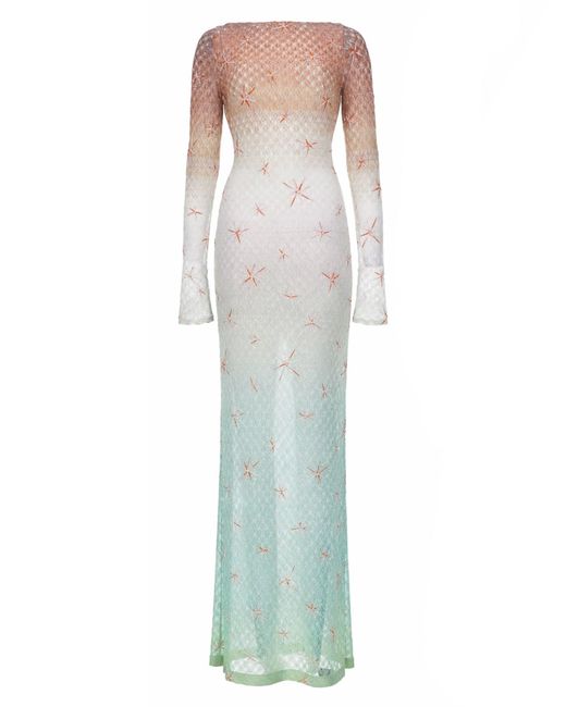 Missoni Green Long Cover Up Dress