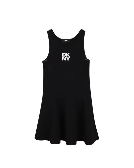 DKNY Black Vestito Sportivo Con Logo