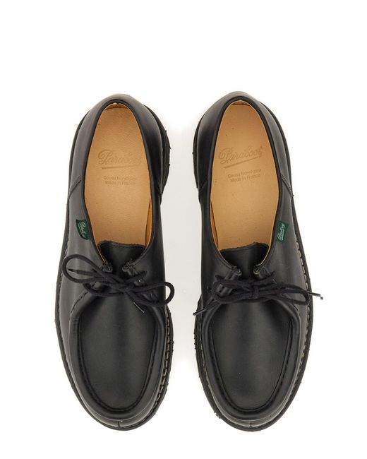 Lace-Up Two Holes Michael-Uomo di Paraboot in Black da Uomo