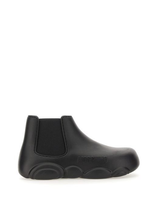 Moschino Black Gummy Bear Boot