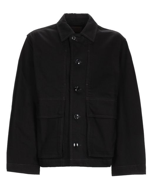 Lemaire Black Boxy Jacket for men