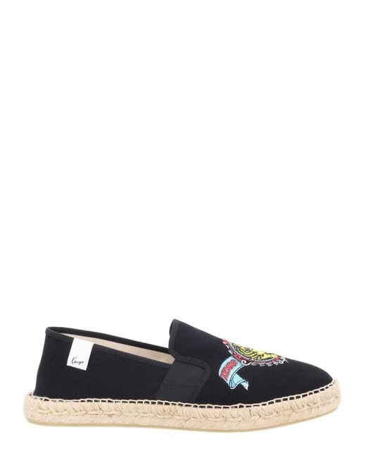 KENZO Blue Espadrilla for men