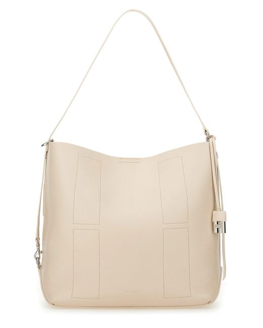 Hogan Natural Hobo Bag "Hocket" Medium