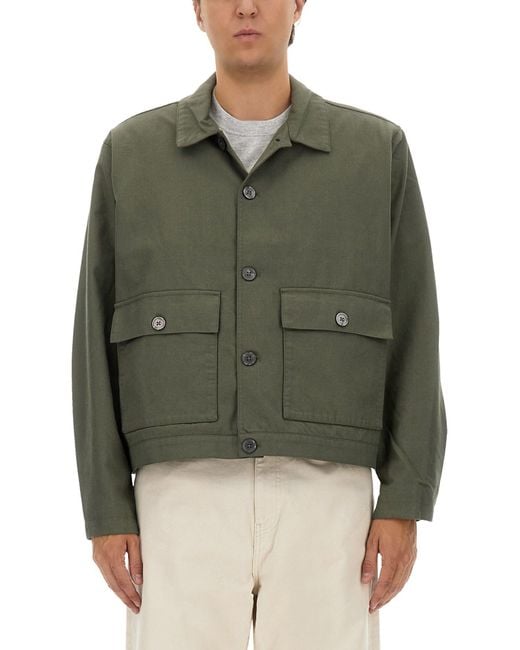 Obey Green Shirt Jacket for men