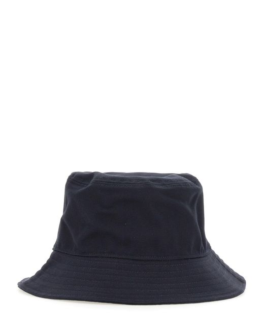 CAPPELLO BUCKET IN COTONE di Raf Simons in Blue