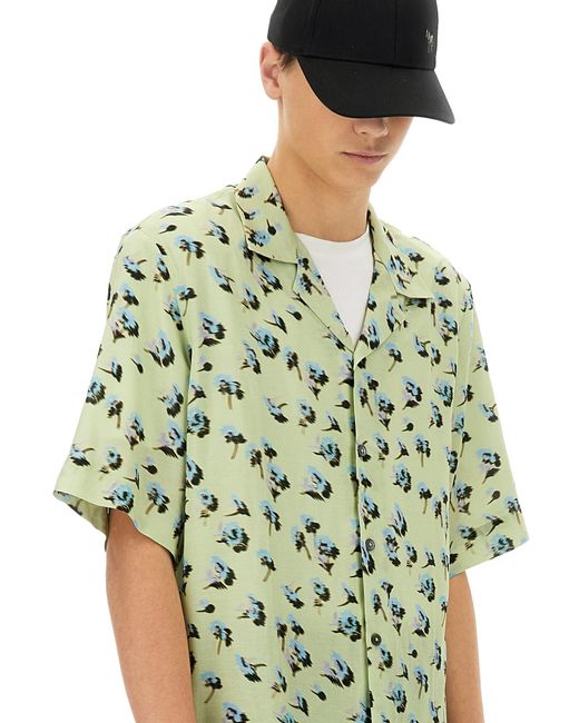 Camicia Bowling di Paul Smith in Green da Uomo
