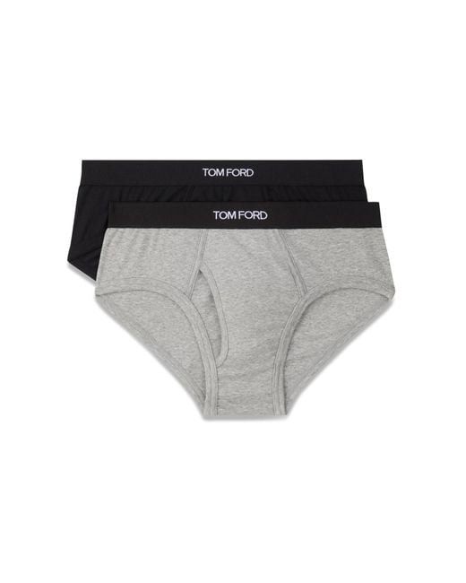 Tom Ford Black Confenzione Da Due Slip for men