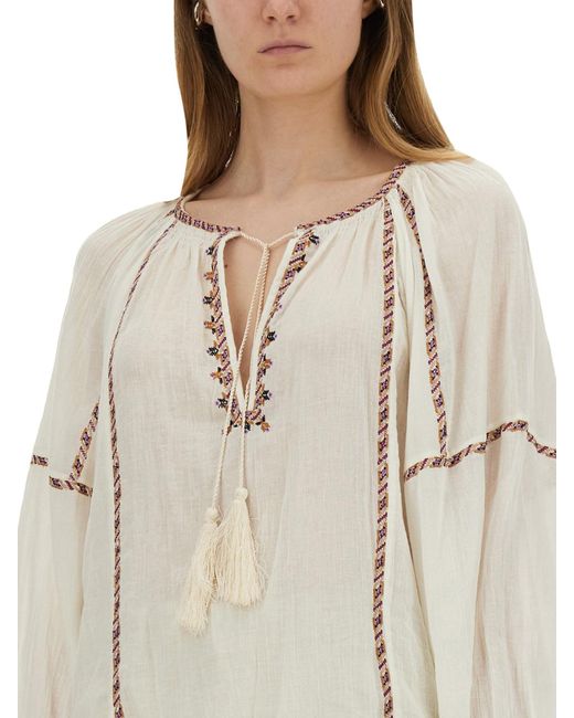 Top "Fernanda" di Isabel Marant in Natural