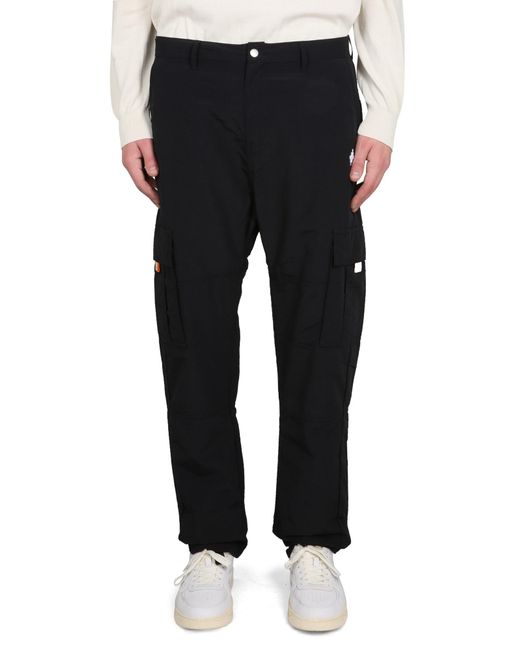 Marcelo Burlon Black Cargo Cross Pants for men