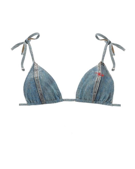DIESEL Blue Top Bikini "Tatiana"