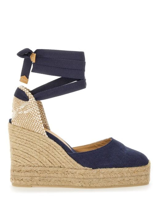 Castaner Blue Espadrille Cute