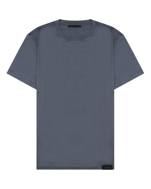 Low Brand Blue Cotton T-Shirt for men