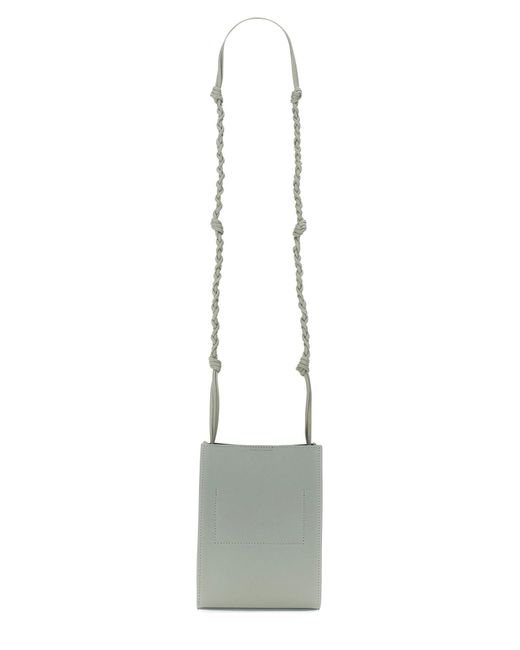Borsa A Tracolla Tangle Small di Jil Sander in White da Uomo