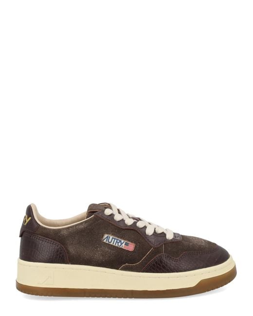 Autry Brown Sneaker "Medalist Low"