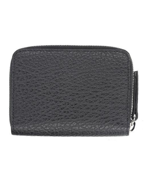 Maison Margiela Gray Portamonete Con Anello Per Chiavi