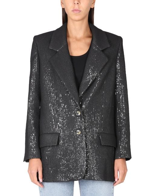 The Mannei Black Eljas Blazer With Sequins