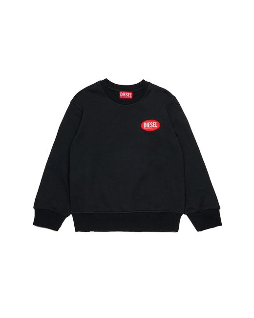 DIESEL Blue "Spatch Over" Sweatshirt