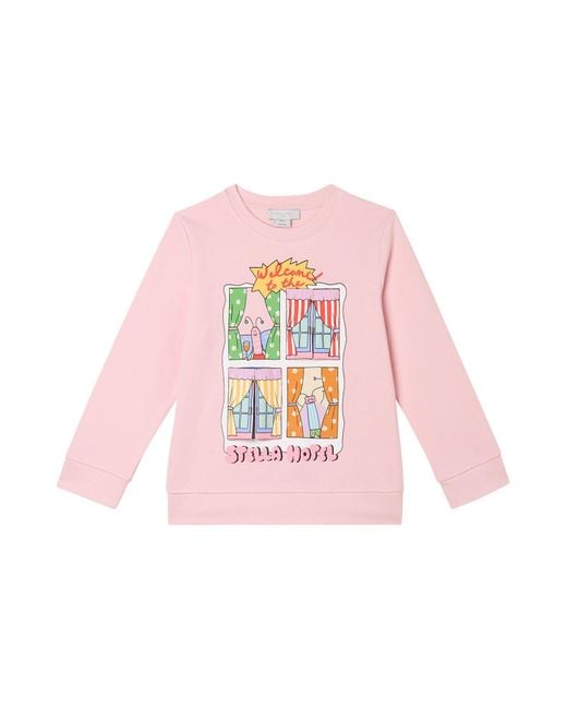Stella McCartney Pink "Star Hotel" Jersey