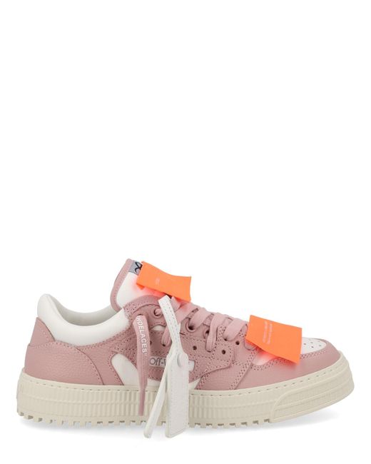 Off-White c/o Virgil Abloh Pink 3.0 Court Sneakers