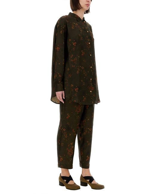 Pantalone "Palmer" di Uma Wang in Black