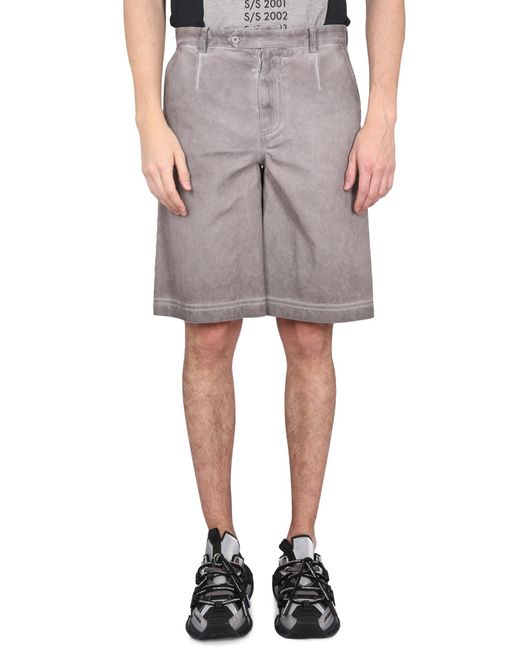 Dolce & Gabbana Gray Shorts for men