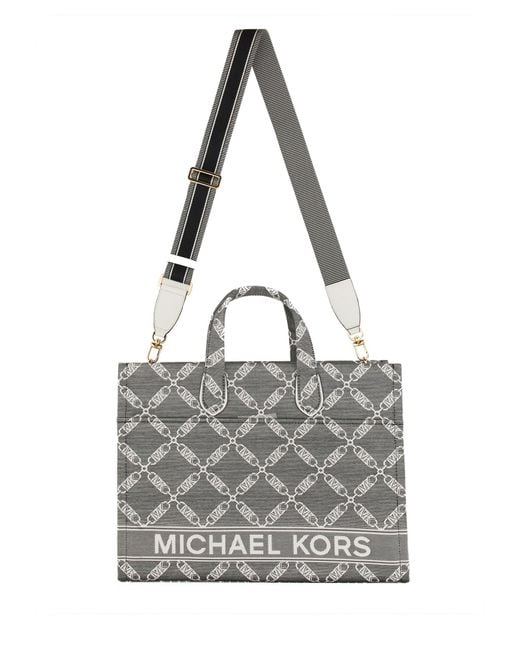 Borsa Tote Gigi Large di Michael Kors in Gray