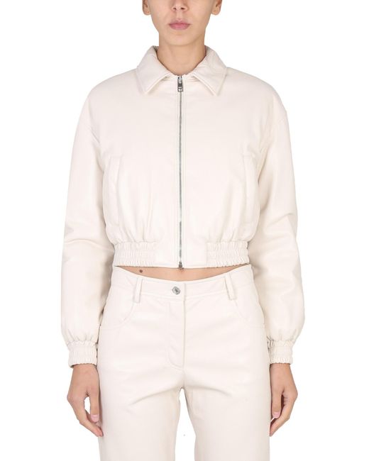 GIACCA CON COLLETTO CLASSICO di MSGM in Natural