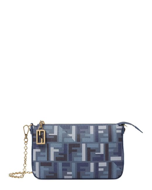 クラッチバッグ FENDI 'Baguette' pouch Blue Fendi 'baguette' Pouch クラッチバッグ 通販 | italist