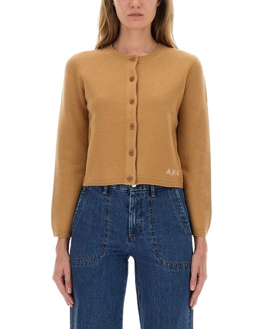 A.P.C. Blue Mila" Cardigan