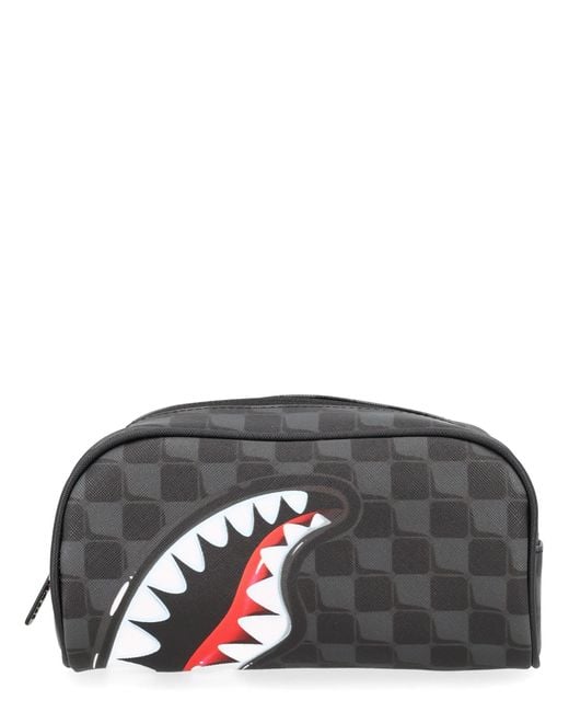 Sprayground Gray Astuccio Con Logo