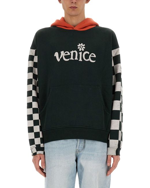 ERL Black Venice" Sweatshirt for men