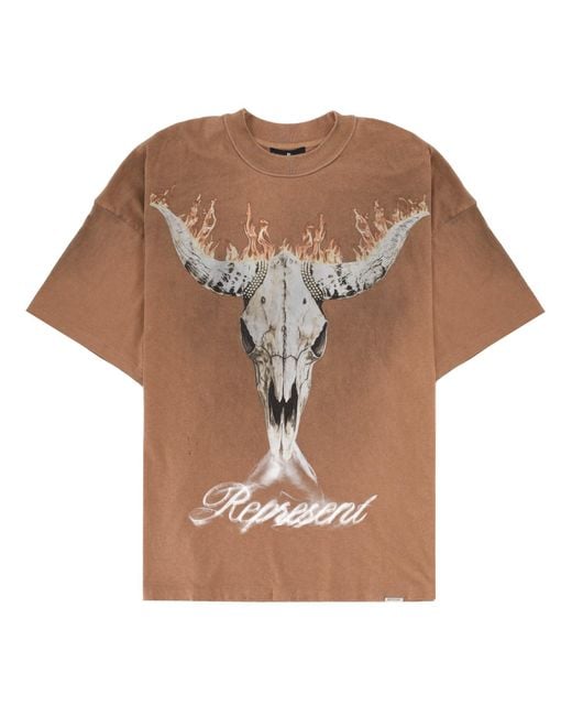 Represent Multicolor T-Shirt "British Cowboys" for men
