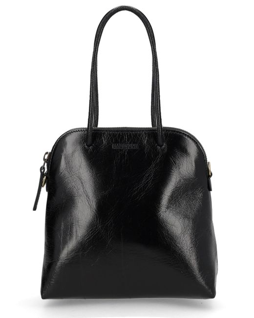 Uma Wang Black Tote Bag With Logo