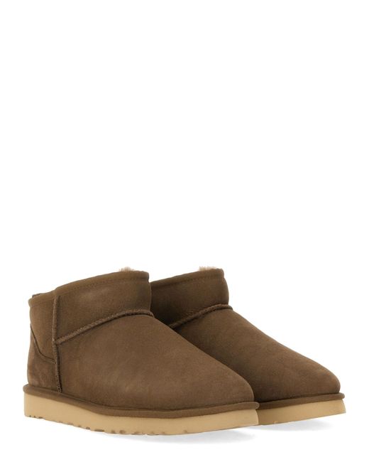 Boot Classic Ultra Mini-Uomo di Ugg in Brown da Uomo