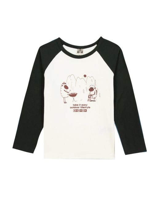 Bonton Black T-Shirt