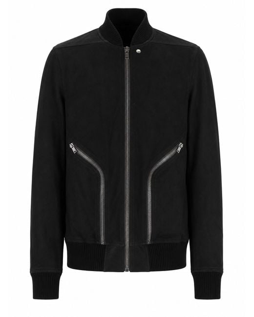 Rick Owens Black Bomber for men