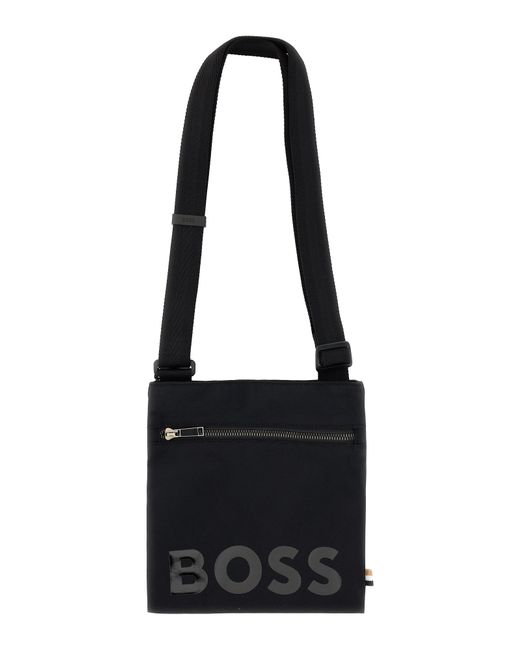 BOSS by HUGO BOSS Shoulder Bag With Logo in Black for Men | Lyst
