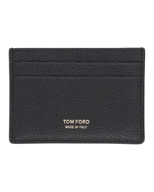 Tom Ford Black Portacarte Classico