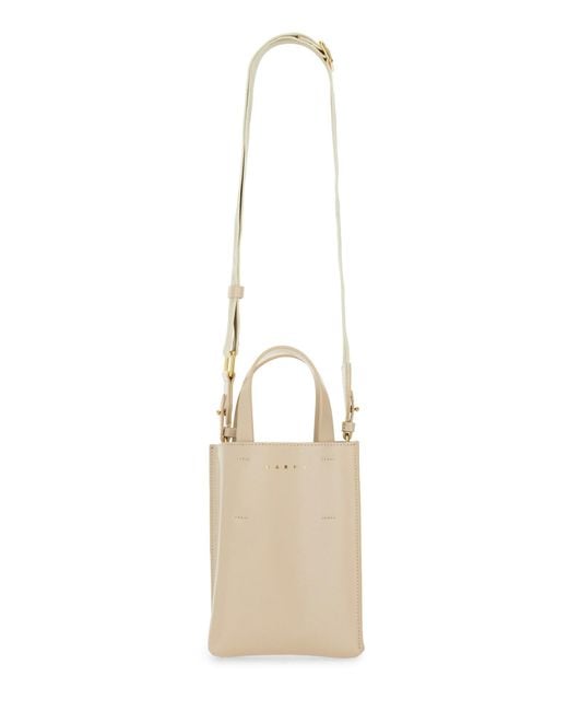 Marni Natural Dwarf "Museum" Bag