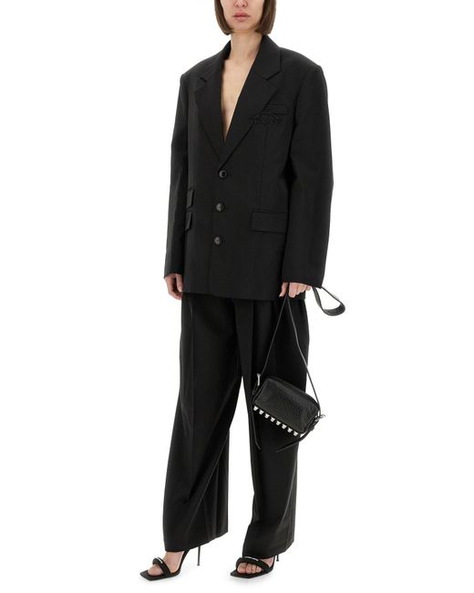 Pantalone Tailored di Alexander Wang in Black