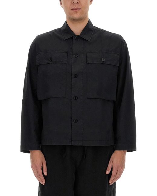 YMC Black Military Shirt for men