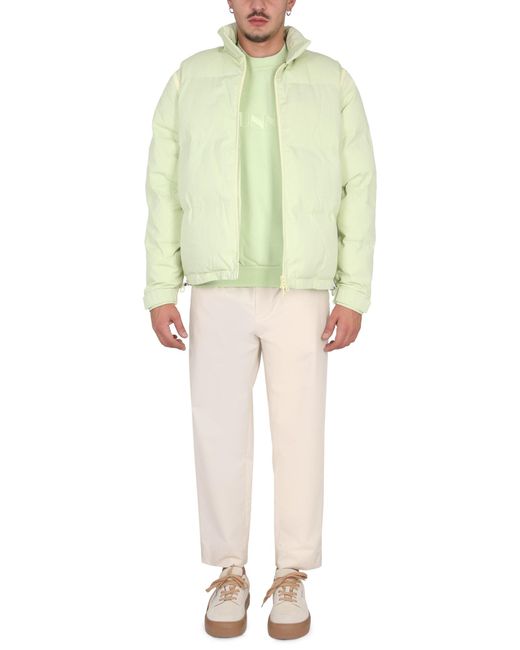 Giacca Con Zip di Sunnei in Green da Uomo
