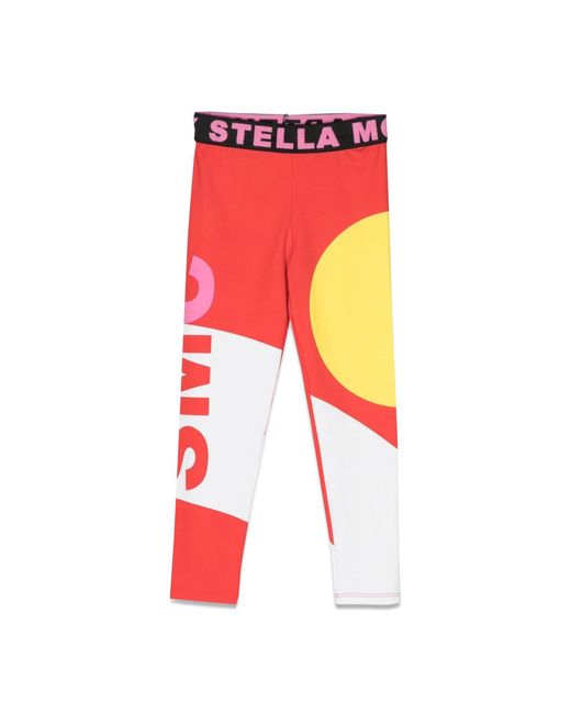 Stella McCartney Red Stella Mc Cartney Leggings