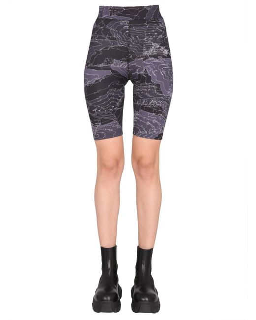 McQ Alexander McQueen Gray Cyclist Shorts