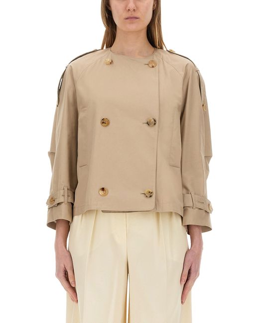 Giacca "Jim The Cube" di Max Mara in Natural