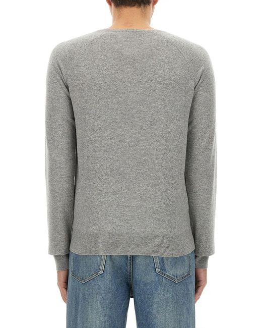 Pullover Cassandre di Saint Laurent in Gray da Uomo